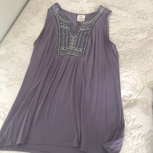 super comfy purple blouse